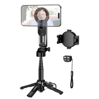 Селфі-палиця тріпод HOCO K27 Pro Magic mini live broadcast stand Black