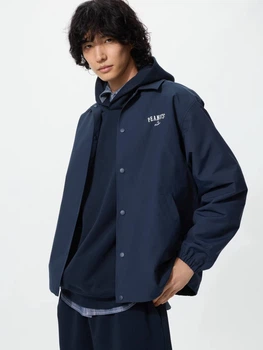 Вітрівка чоловіча Uniqlo 892811104 M Синя (1159931694)