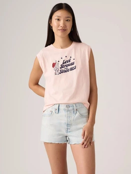 Майка жіноча Levi`s 295272378 M Рожева (1159973458)