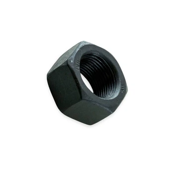 Гайка М22х1,5 10кл черная (мелкая резьба) Metalvis