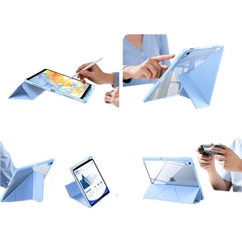Чохол UGREEN для iPad Pro/Air 3, 10,5-дюймовий Y-подібний захисний чохол із захистом від вигину та тримачем для олівців, ударостійкий та повний захист для планшета Apple, чорний