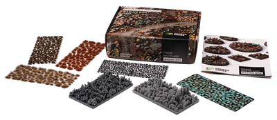 Набір підставок для фігурок Gamers Grass Chaos Wasteland - Basing Box (0738956791931)