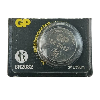 Батарейка таблетка литиевая 3.0V CR2032 блистер GP