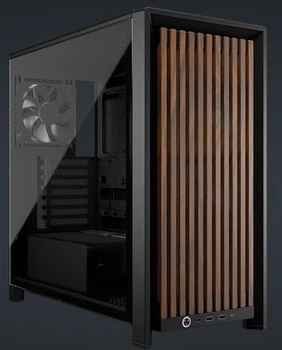 Корпус CORSAIR FRAME 4000D WOOD RS Mid-Tower Black/Walnut (CC-9011340-WW)