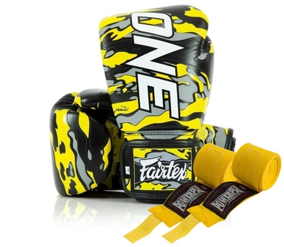 Боксерські рукавиці Fairtex натуральна шкіра 12 унцій чорні