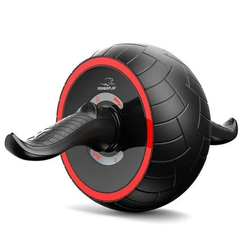 Колесо для пресса Active Point ПВХ 18 см Черное красное