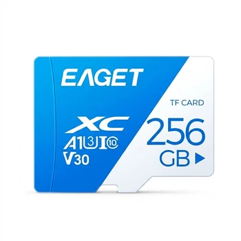 Карта пам'яті EAGET microSDXC 256GB Class 10 UHS-I U3 V30