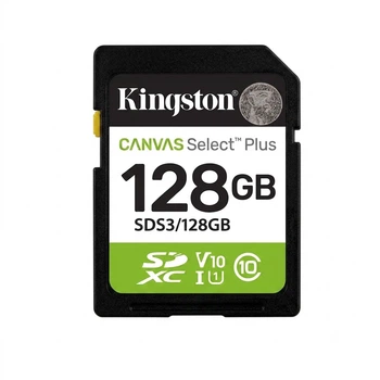 Карта памяти Kingston SDXC 128GB UHS-I U1 V10 (SDS3/128GB)