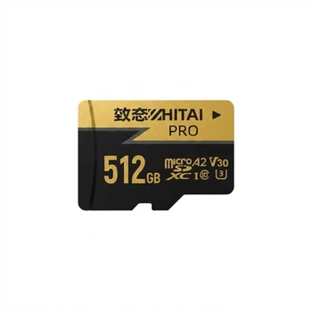 Карта памяти ZhiTai Yangtze Memory PRO 512GB microSDXC Class 10 UHS-I U3 V30 A2 + SD-адаптер