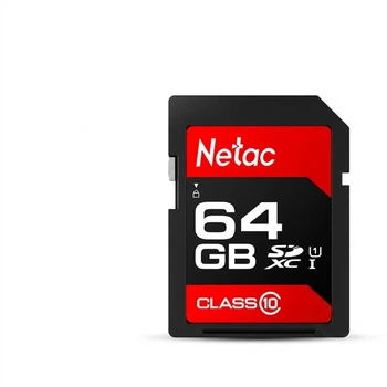 Карта памяти Netac P600 SDXC 64GB Class 10 UHS-I U1