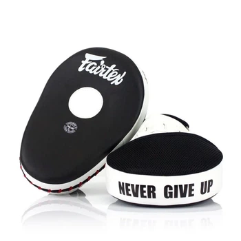 Перчатки боксерские Fairtex микрофибра черные 8,5 дюймов