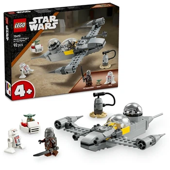 Конструктор LEGO Зоряний винищувач N-1 Мандо й Ґроґу 92 деталі пластик різнобарвний