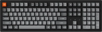 Клавіатура бездротова Keychron K10 Max Super Red Wireless/Bluetooth/USB Black (K10M-H1)