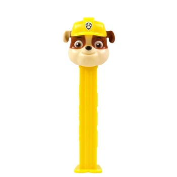 Цукерки PEZ з фруктовим смаком без лактози та глютену + іграшка (Paw Patrol Кріпиш) 17 г