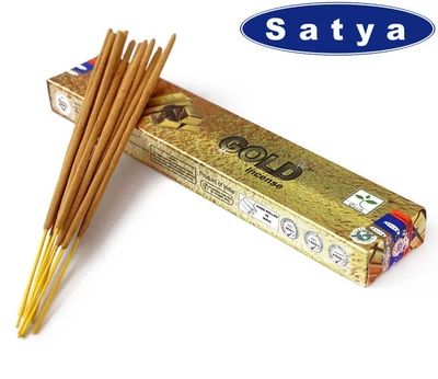 Ароматические палочки Satya Gold Золото 27 грамм