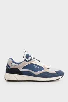 Чоловічі сині кросівки MARLON GRADE Pepe Jeans 41 PMS600017