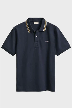 Чоловіче темно-синє поло COLLAR Gant XL 2014119