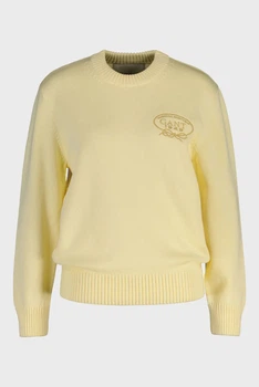 Жіночий жовтий джемпер GRAPHIC Gant L 4805449