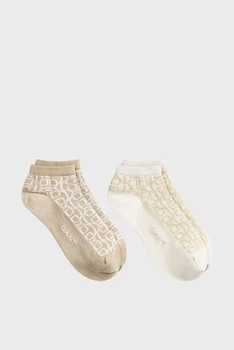 Жіночі шкарпетки з візерунком (2 пари) MONOGRAM Gant 36-38 4960270