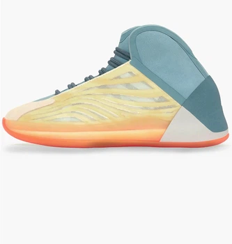 Кроссовки Yeezy QNTM Hi-Res Coral Унисекс Оранжево-синий 40 (25 см) Код: HP6595 hireco
