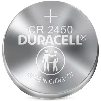 Батарейка литиевая Duracell CR2450 3V (4213)
