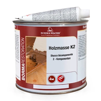 Двокомпонентна шпаклівка Borma Wachs Holzmasse К2 750 мл White 50