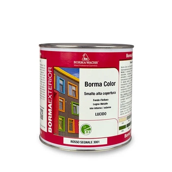 Емаль з високою покрівельною здатністю Borma Wachs HIGH COVERAGE ENAMEL 750мл