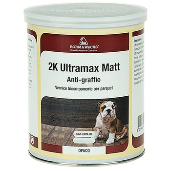 Лак для підлоги Borma Wachs ULTRAMAX MATT 2K Комплект 5+1 л