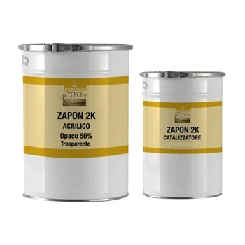 Акрилове фінішне покриття Borma Wachs ZAPON 2K Matte transparent 50 1л (розлив)