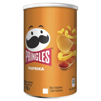 Чіпси паприка Pringles 70г