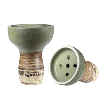 Чаша для кальяна Karma Турка Olive Green