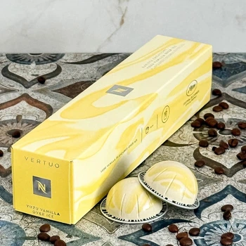 Капсулы Nespresso Vertuo Yuzu Vanilla Over Ice, 10 капсул