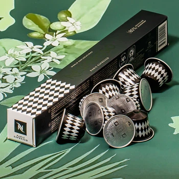 Капсулы Nespresso Paris Espresso - цитрусовый, злаковый, бисквитный - 10 капсул