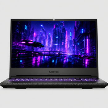 Ігровий ноутбук 15,6" Medion (Lenovo Group) Erazer Deputy P25 | IPS (1920x1080) FullHD | 144 Гц | Ryzen 7 5800H | RAM 16 ГБ | SSD NVME 512 ГБ | Nvidia GeForce RTX 3060, 6 ГБ | RGB підсвітка клавіатури | Win11 (5306) - Уцінка