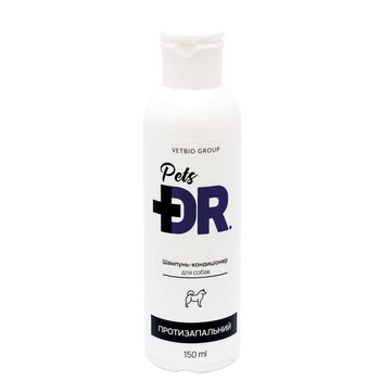 Шампунь-кондиционер противовоспалительный для собак и котов Dr.Pets Anti-Inflammatory, 150 мл