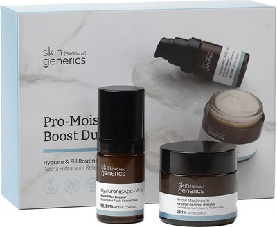 Zestaw do pielęgnacji twarzy Skin Generics Pro-Moisture Boost Żel nawilżający 50 ml + Serum z kwasem hialuronowym 20 ml (8436623870072)