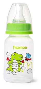 Бутылочка для кормления Fissman Babies "Дракоша" 120 мл зеленая