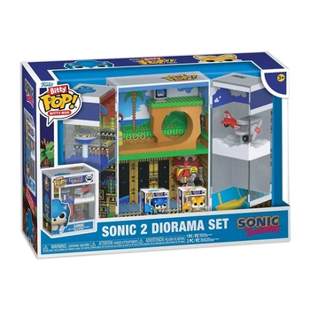 Ігровий набір Bitty POP! Сонік 16x11,9x8,9 см пластик різнобарвний 2 фігурки