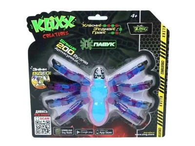 Клікс Крічерз ZING Fidget Павук блакитно-синій