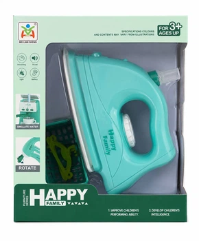 Детский игрушечный утюг Happy Family со световыми и звуковыми эффектами