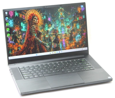 Ноутбук Razer Blade 15 i7-8750H 16GB 512GB SSD GTX 1060 Max-Q 6GB Windows 11 Серый Б/У
