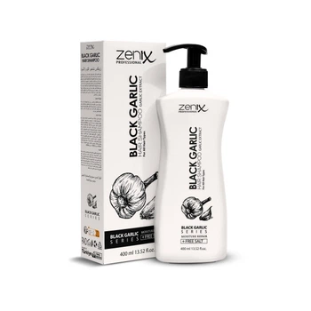 Шампунь з екстрактом чорного часника Zenix, 400 мл