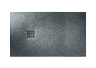 Душовий піддон ROCA TERRAN AP1014B03E801200, графітовий хром, прямокутна