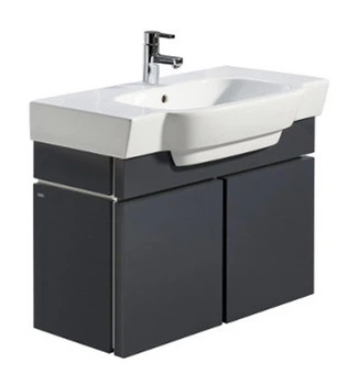Тумба для ванної KOLO VARIUS 89125-000, золото/матовий, підвісний, 75.8 см