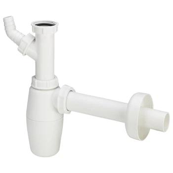 Сифон для умивальника VIEGA Siphon, білий, пластик