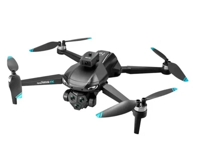 Квадрокоптер дрон M33 6K Pro RC с широкоугольной тройной камерой