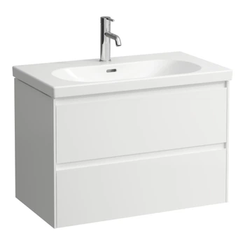 Тумба для ванної LAUFEN LANI H4035521122601, білий/матовий, підвісний, 78.5 см