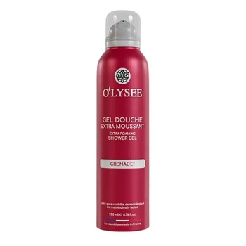 Гель пена для душа с ароматом граната Olysee Extra Foaming Shower Gel Grenade 200 мл