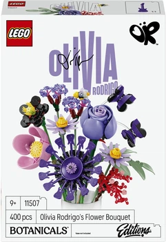 Конструктор LEGO Botanicals Букет цветов Оливии Родриго 400 деталей (11507)