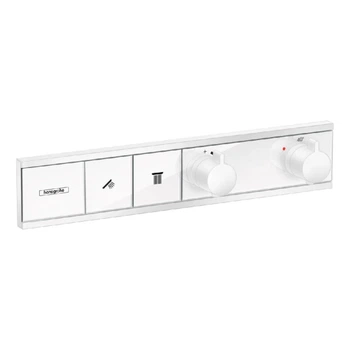 Змішувач для душу HANSGROHE RAINSELECT 15380700, білий, прихований монтаж